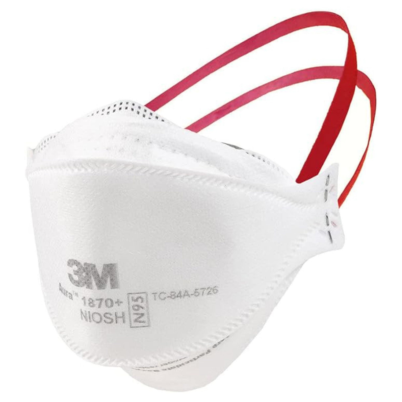 3M Aura Particulate Respirator Surgical Mask Flat Fold 20 per Box 1870+