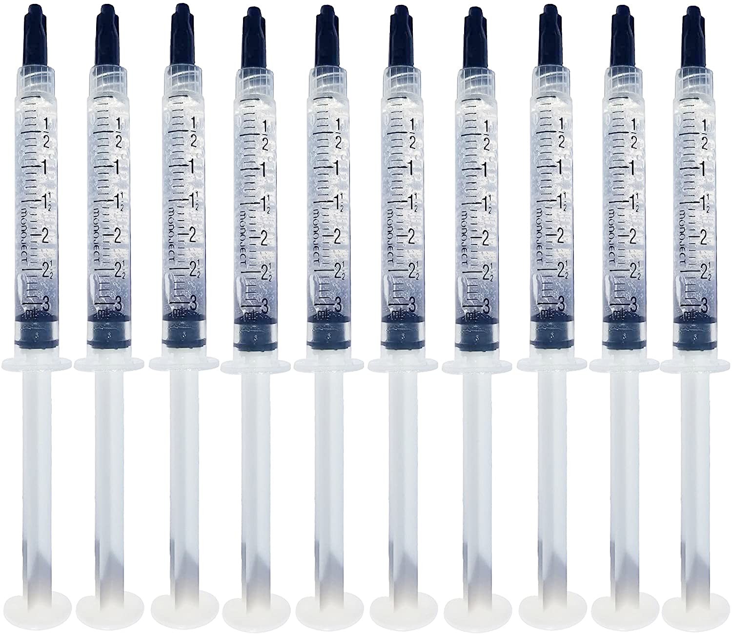 Bright White Smile 35% 10 Pack Teeth Whitening Gel 0.3 Fl Oz (Pack of 10)