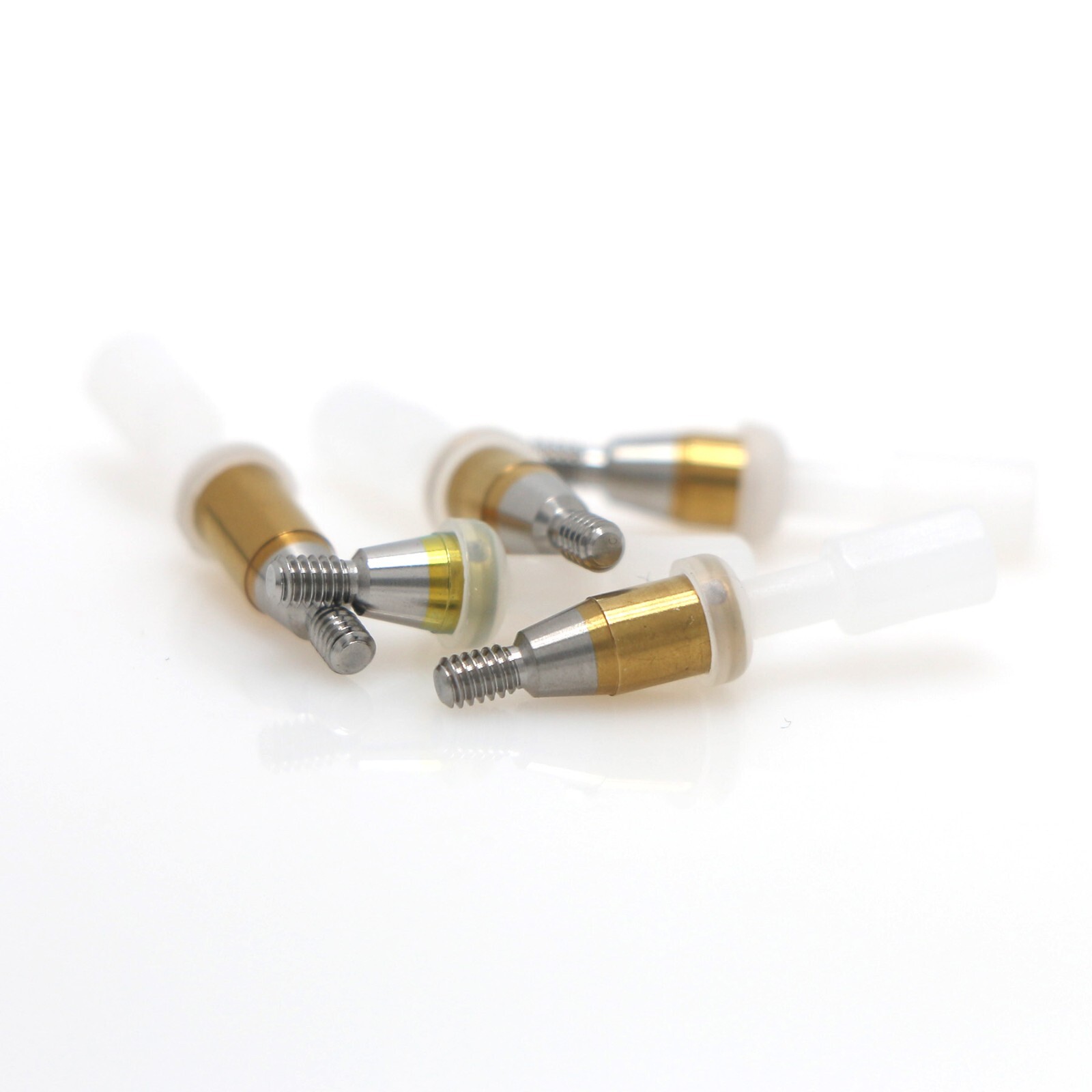 US Implant Nobel Active NP Ø3.5mm Locator Abutments PEEK Overdenture Male Cap