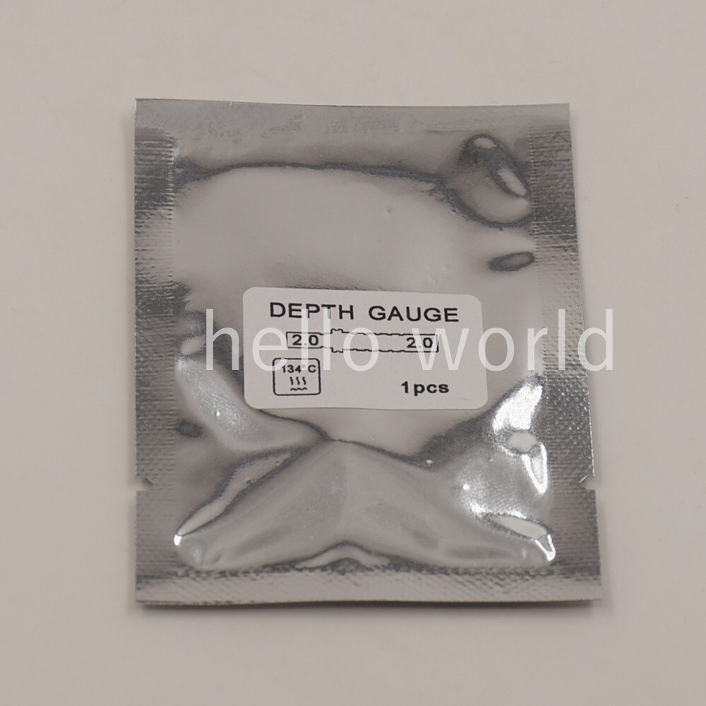 1Pcs/Bag Dental Surgical Tool Balance Bar Parallel Pin Measuring Depth 2.0-2.0mm