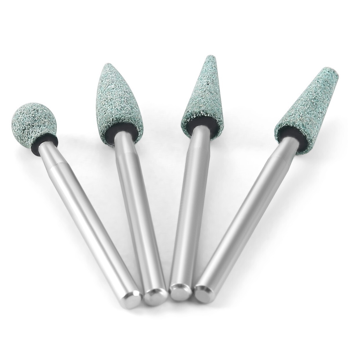 12pcs Dental High Speed Green Stone Polishing Burs Coarse Grit FG Abrasion Burs
