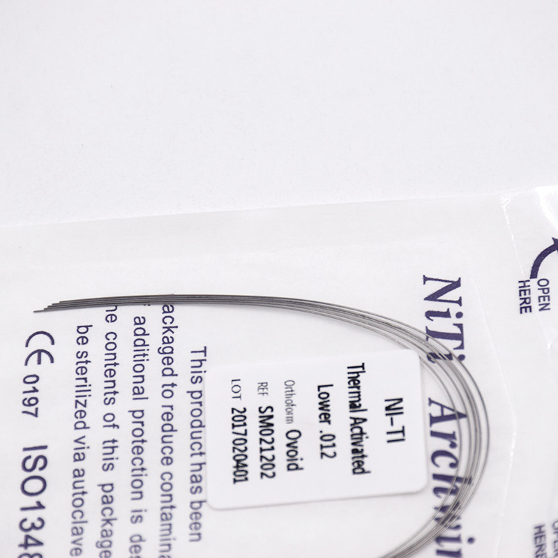 Dental Orthodontic Round Arch Wire Upper/Lower Niti Thermal Activated All Size
