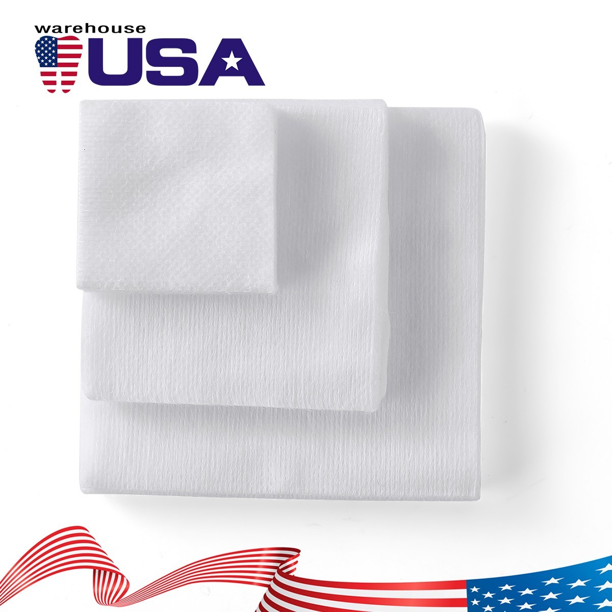 FDA Non-Woven Fabric Soft Felt Sheets Crafts Tear-Resistant 2X2/ 3X3/ 4×4 Inch