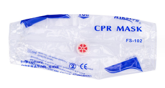 100 pcs/lot CPR Face Shield