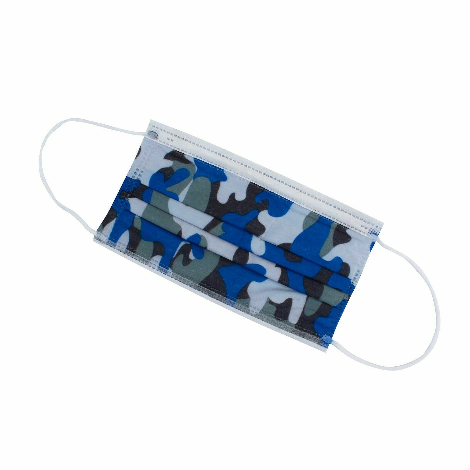 50 PCS Face Mask Non Medical Surgical Disposable 3Ply Earloop Mouth Cover