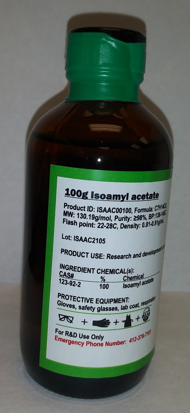 Isoamyl acetate (banana oil)