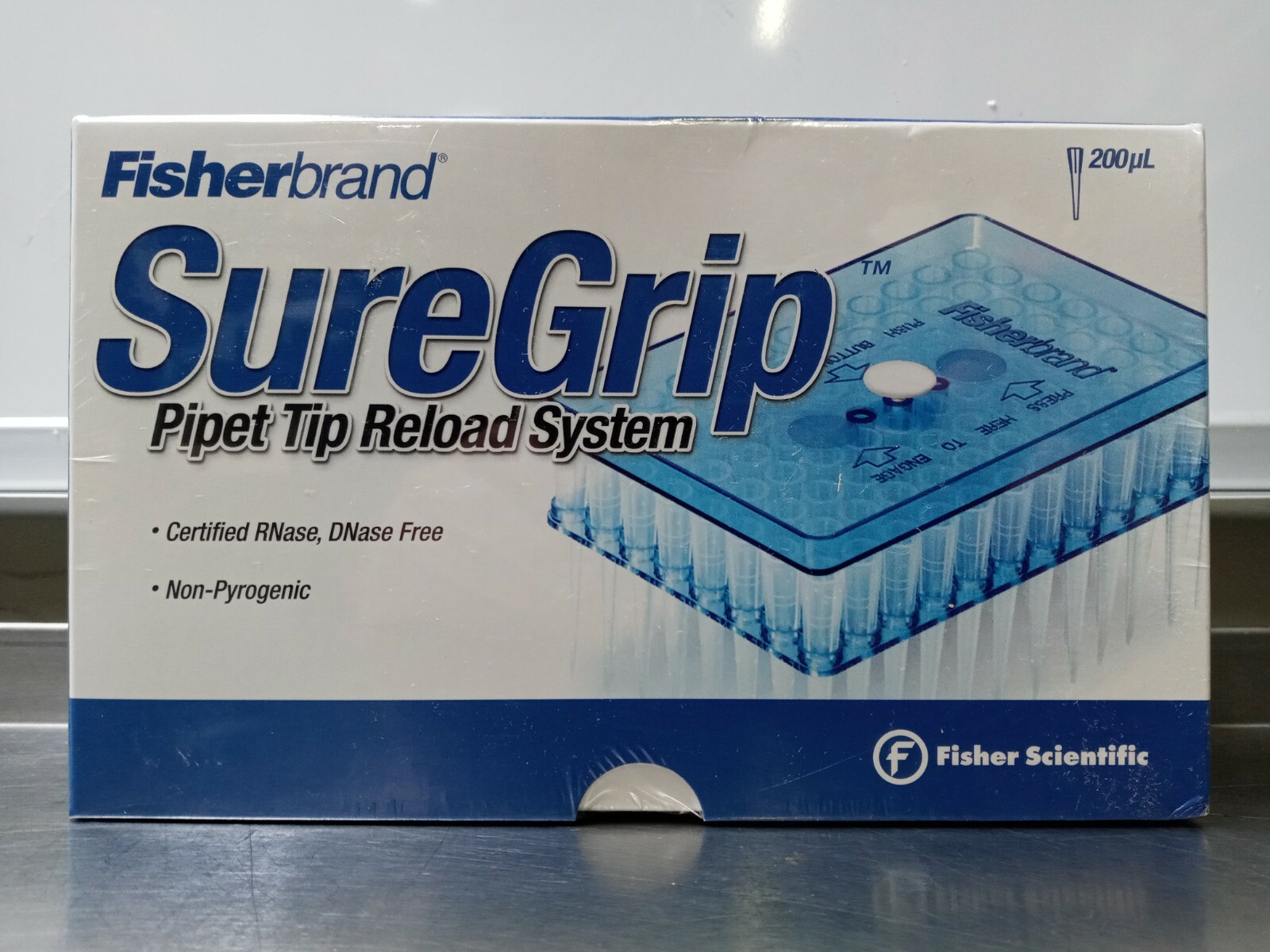 Fisherbrand SureGrip Pipet Tip Reload System 21-197-000 Non Sterile 940/Pk
