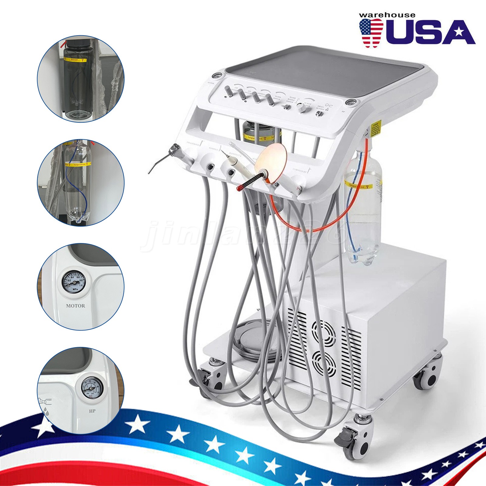 Veterinary Dental Unit Portable Animal Machine Mobile Dental Unit