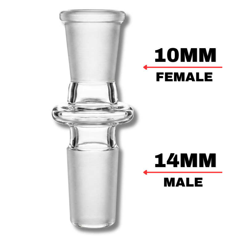 Glass Joint Adapter 18mm to 14mm 14mm to 10mm 10mm to 14mm Water Pipe Bong