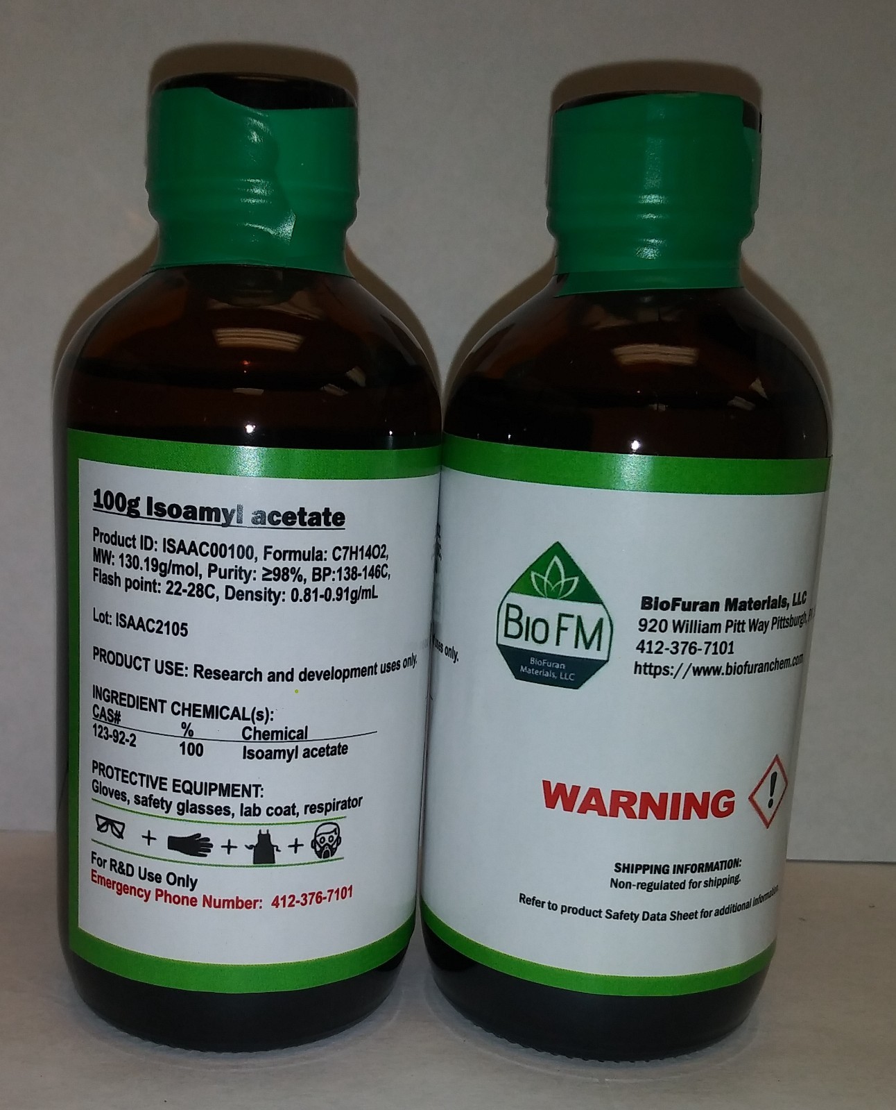 Isoamyl acetate (banana oil)
