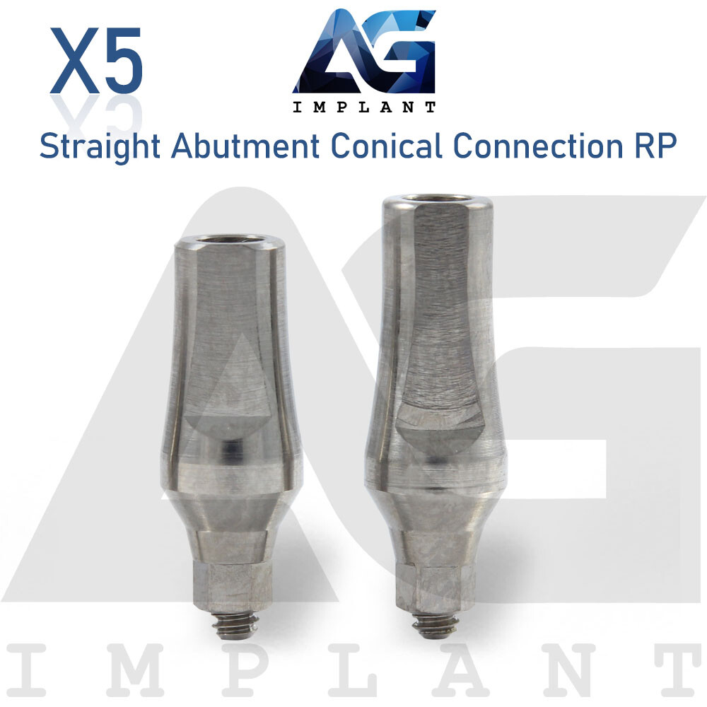 5 Standard Straight Prosthetic Conical Connection RP Titanium 2.65mm