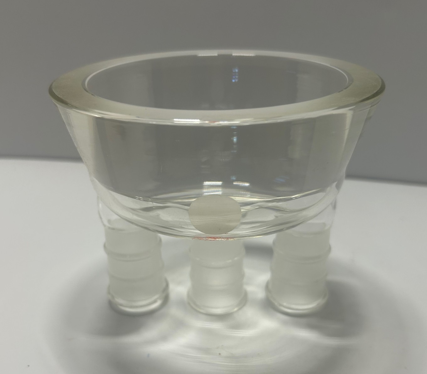 ACE Glass 500 mL REACTION FLASK HEAD 4″ Model 6486-10 THREE NECK CENTER
