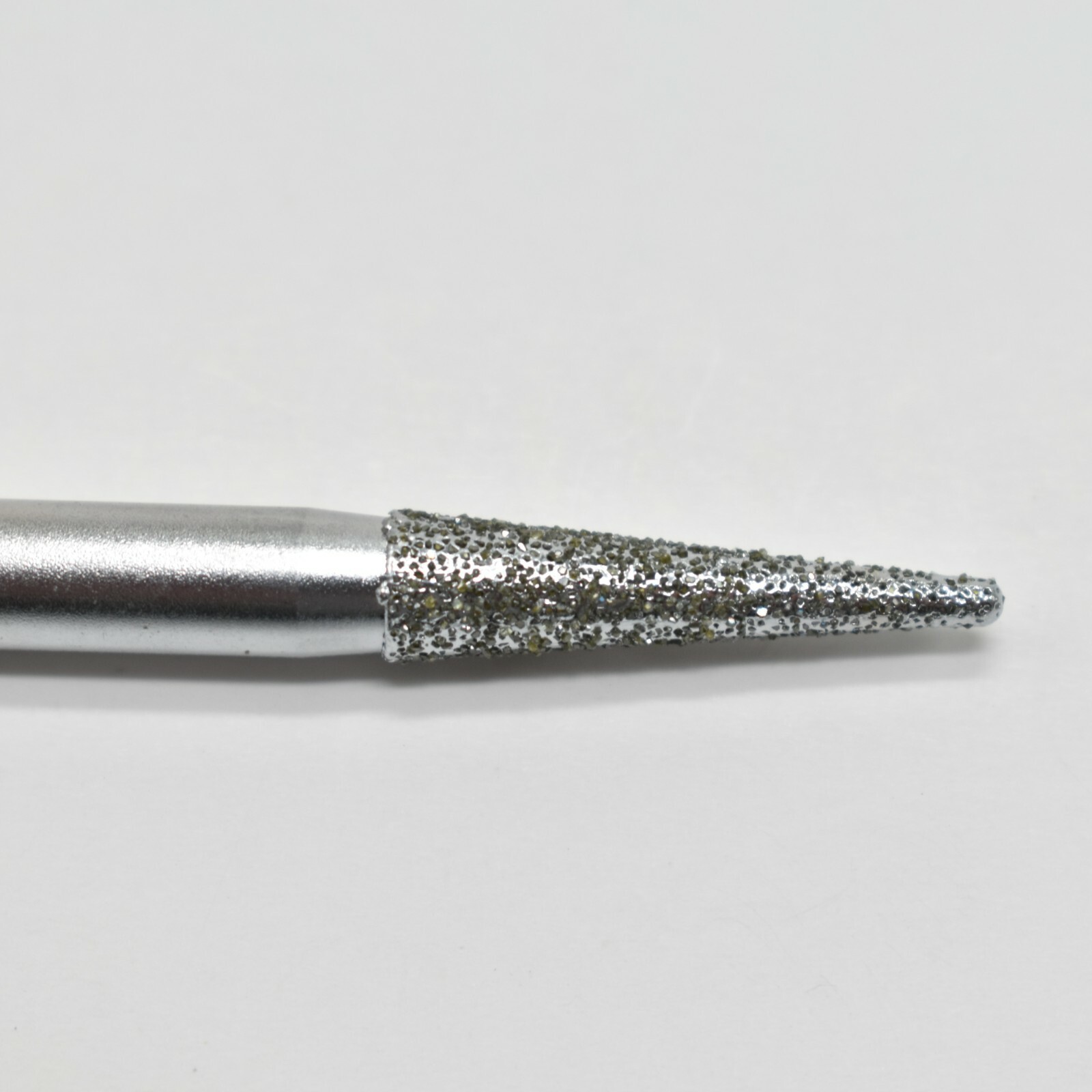 Diamond & CBN 1/4″ Shank Coarse Tall Taper Bur Jewelry Dental Lab HP 3/16 x 1″