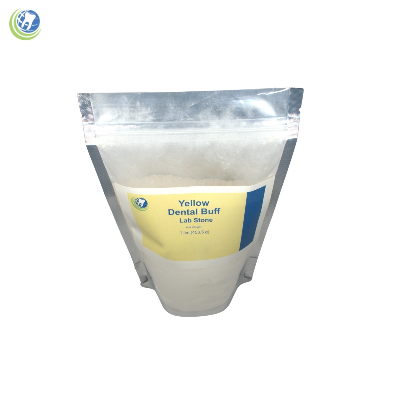 DENTAL LAB BUFF STONE GYPSUM TYPE III YELLOW ALL PURPOSE COMPOUND 1 Lb. (454 g)