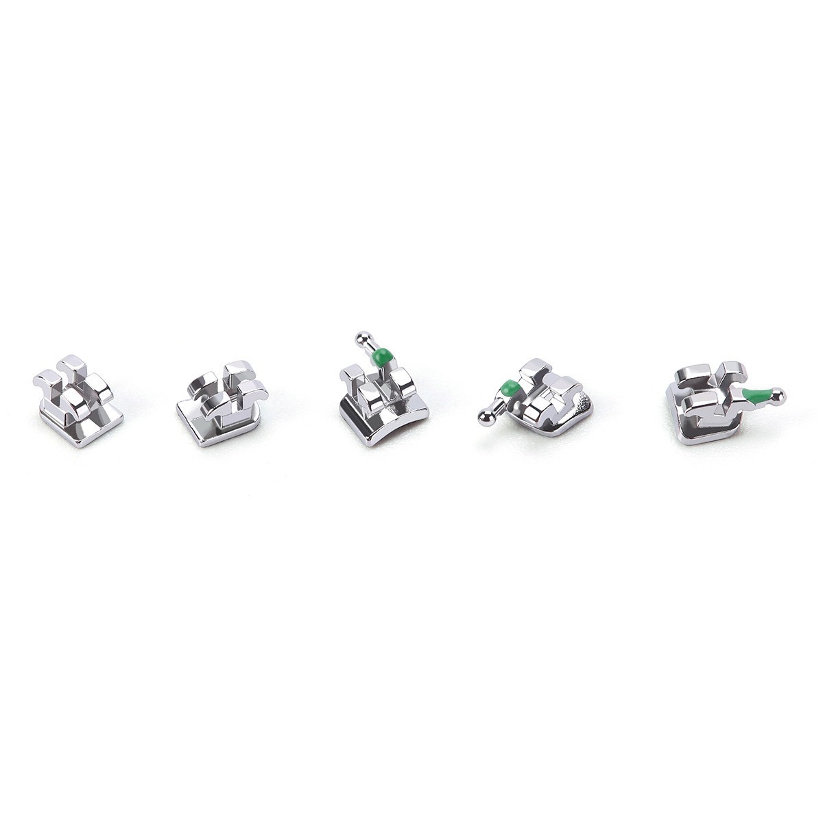 1 Pack Dental Orthodontic Brackets Braces Mini Roth.022″ Hooks 3-4-5