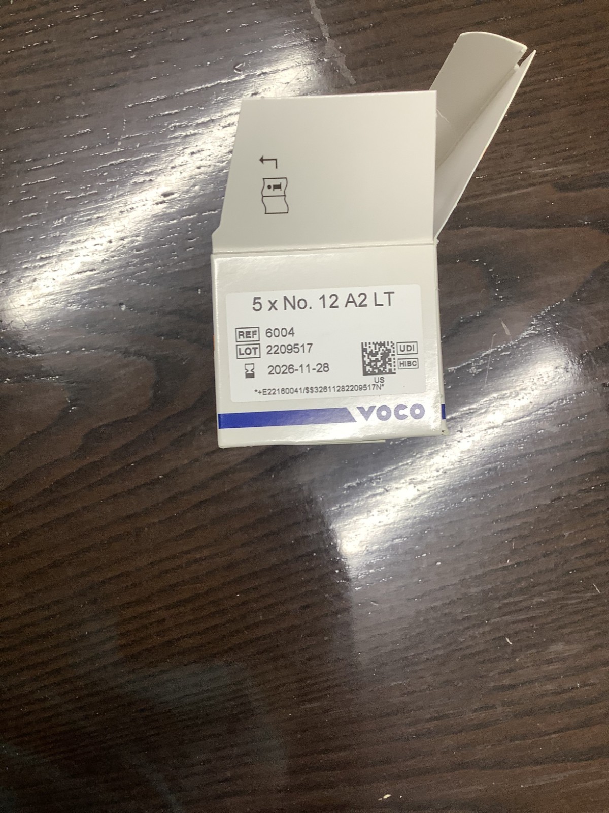 Voco 6004 Grandio CAD / CAM Blocs A2 #12 Low Translucency 5/Pk