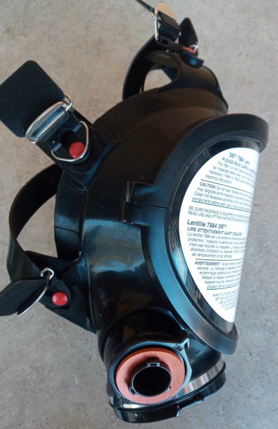 3M 7800S-S Full Facepiece/Gas Mask/Respirator Silicone Face Seal New Size Small