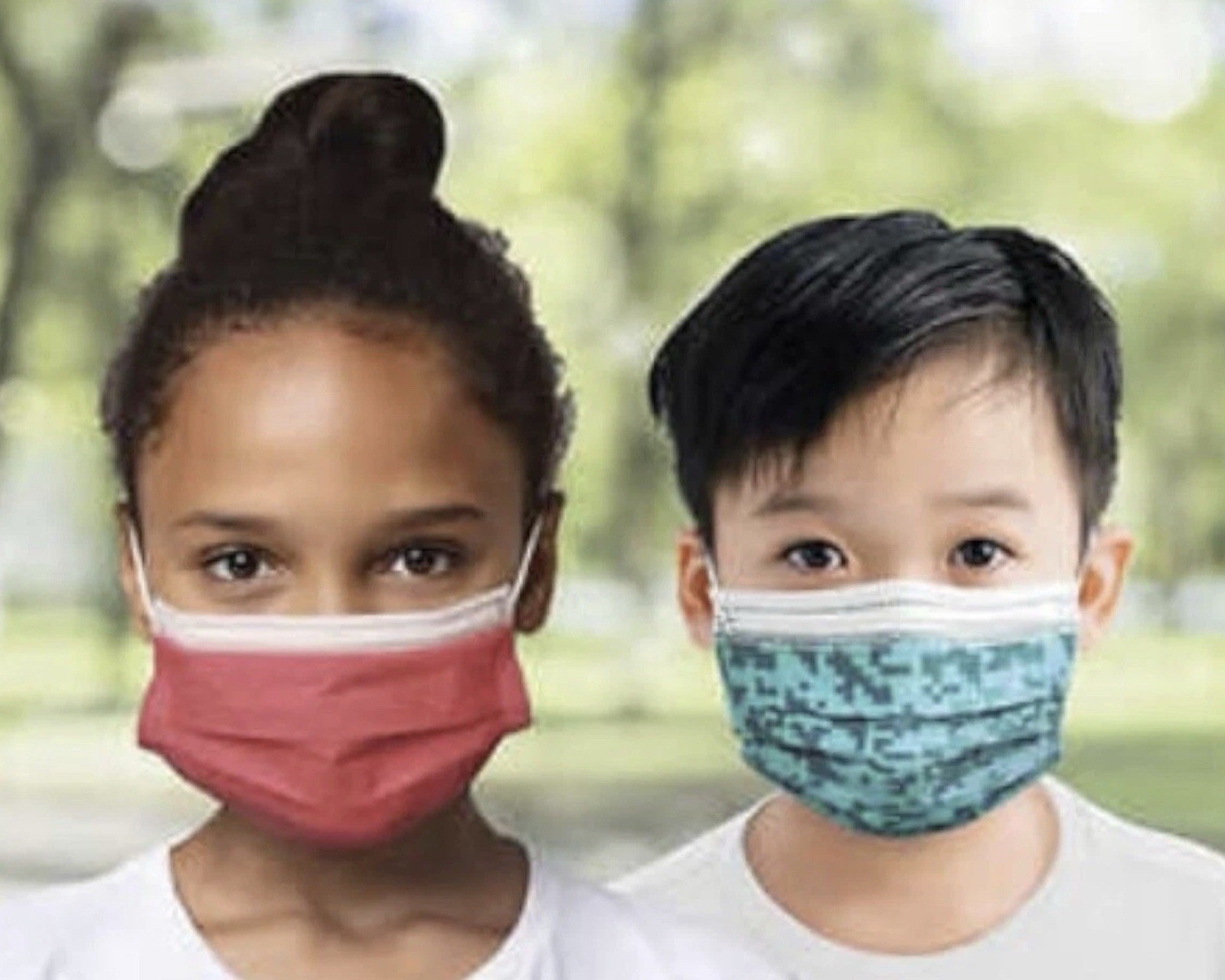 FLTR Kid’s General Use Disposable Face Mask Adjustable Ear Loop Clips New 150 ct