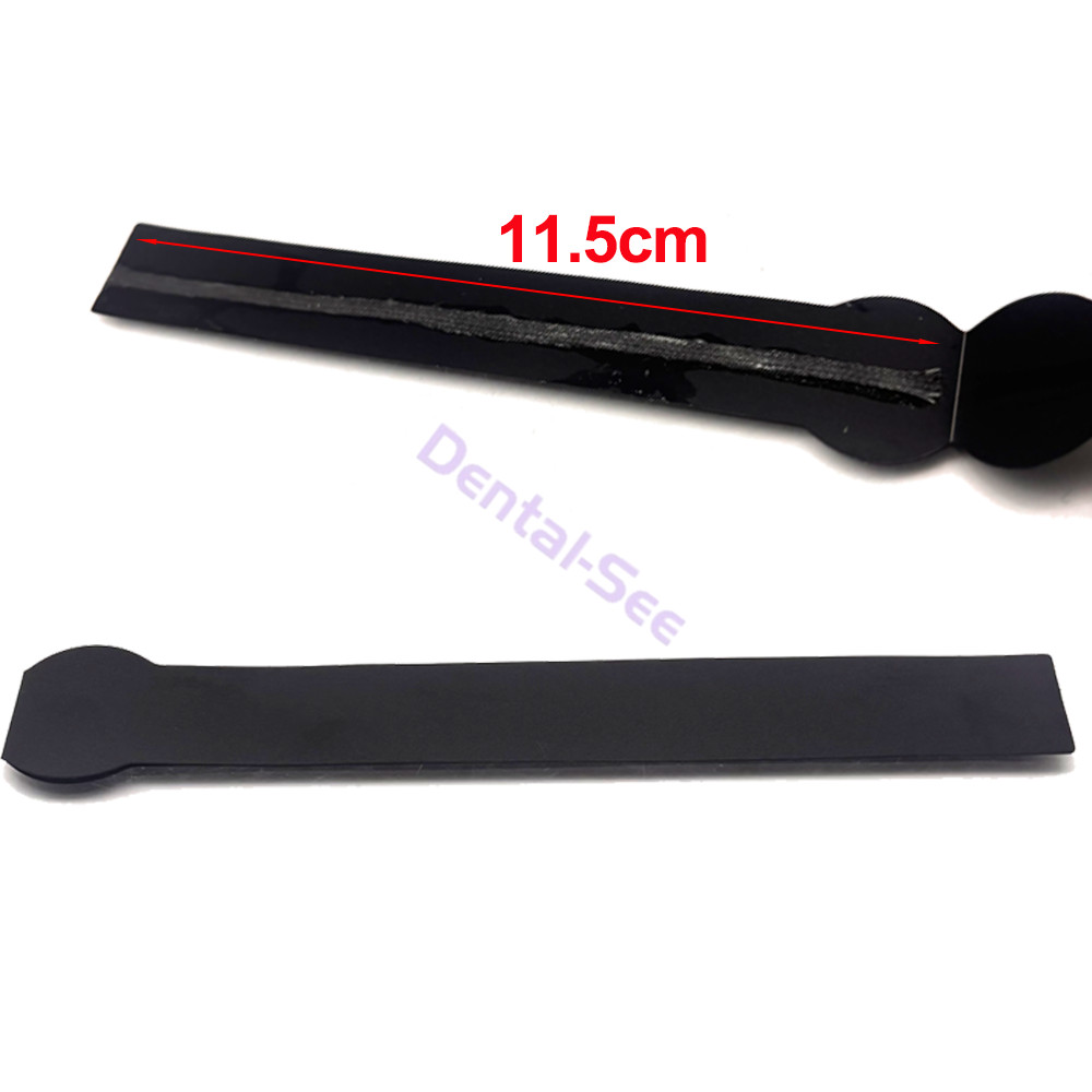3Pcs Dental Fiber Strip Light Cure Flexible Glass Ribbon for Loose Tooth Bonding