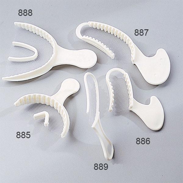 DentAmerica 886 Polybite Posterior Disposable Bite Registration Trays 50/Bx