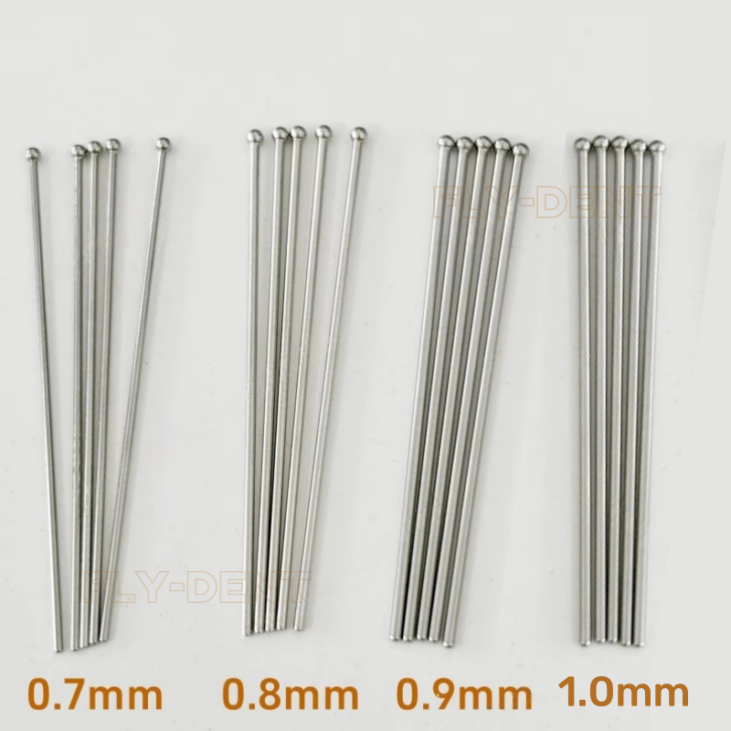 10* Dental Orthodontic Ball Retainer Clasp Wire Oblique Bar Teeth Position Hold
