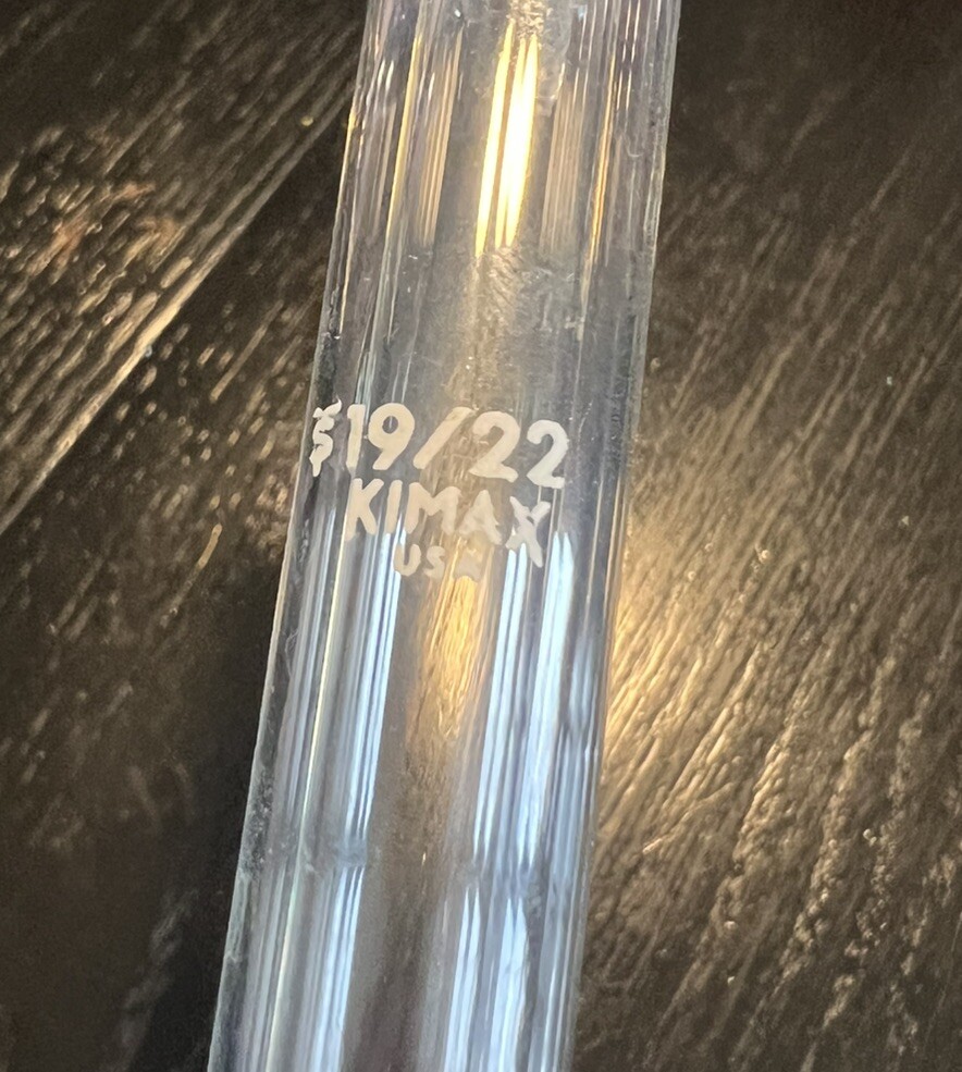 Kimax Distilling Column 19/22 180mm