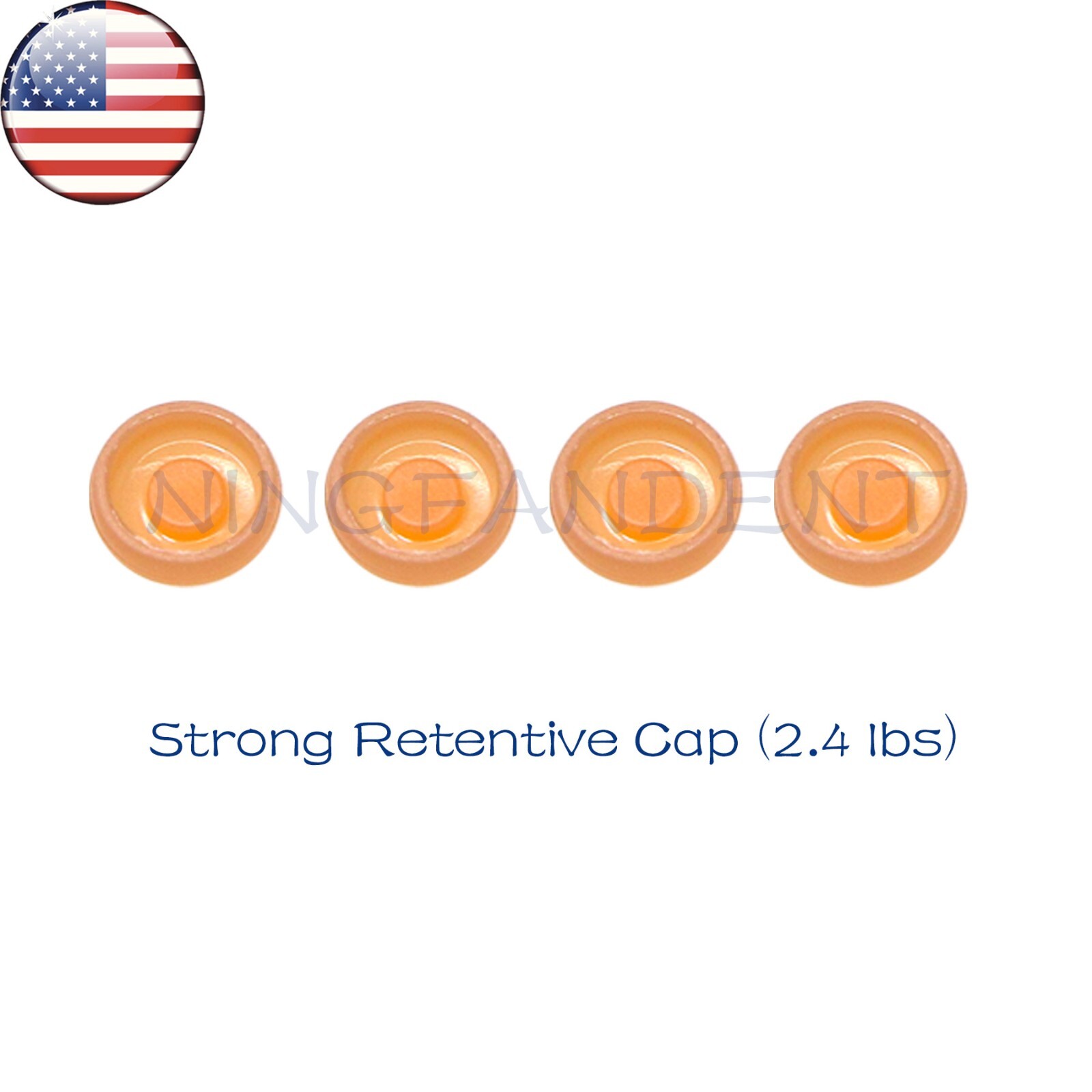 US Dental Locator Overdenture Abutment Retention Cap Male caps Inserts set