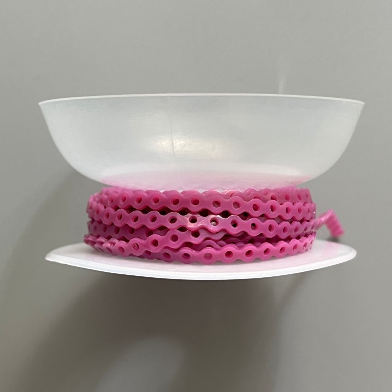 Dental Orthodontic Elastic Ligature Tie&Long/Short/Continuous Power Chain purple
