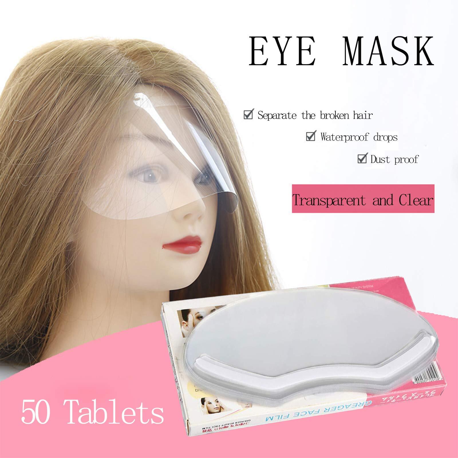 MYUBWTF 50 PCS Safety Face Shield, Disposable Microblading Protective Shower Vis