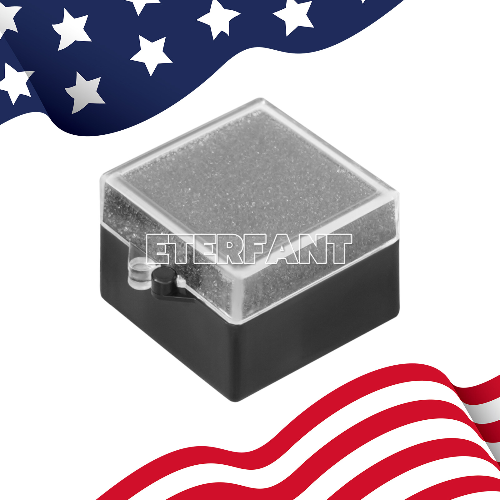 1000pcs/PK Dental Lab Crown/Veneer/Bridge Boxes – 1 Inch Clear Top with Fillers