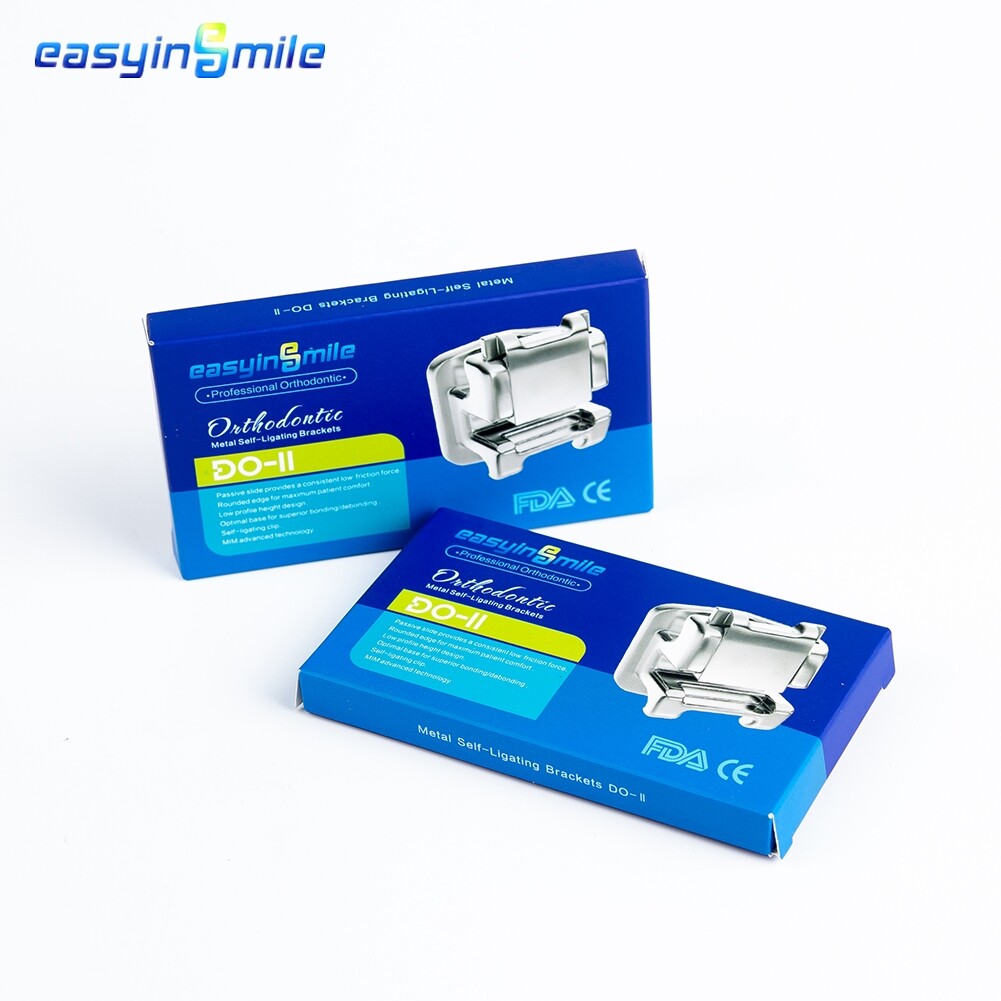 20pcs Dental Metal Self-Ligating Bracket ROTH/MBT 022 Orthodontic Brace 3/345