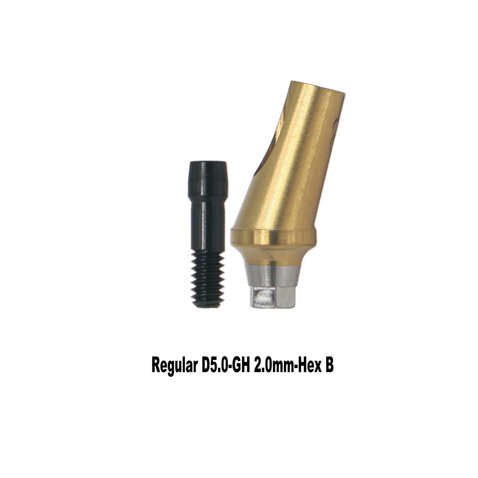 Angled Anatomic Abutment 30° 2/4mm Fits Osstem TS Hiossen Mini Regular Platform