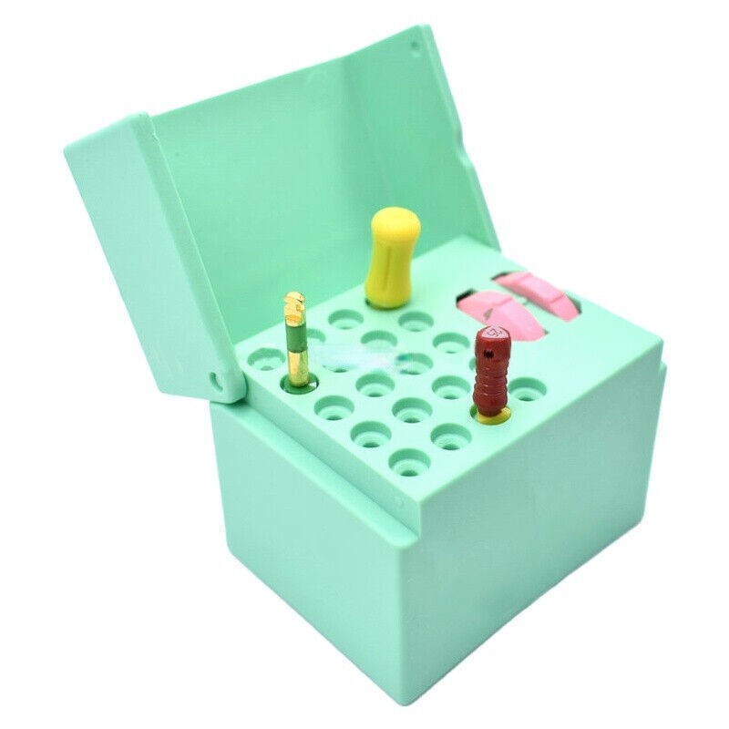 Dental Autoclavable Disinfection Root Canal 20 Holes Files Memory Count Holder