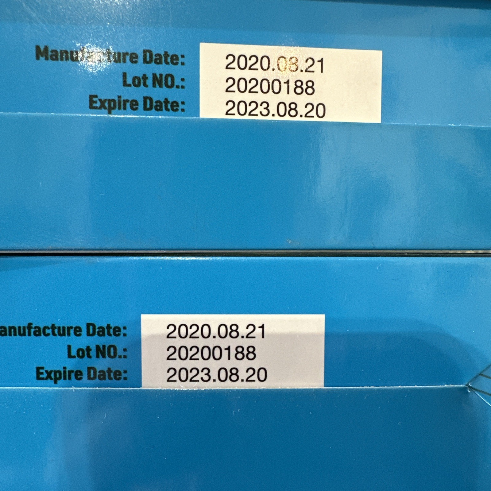 Lot Of 2 Boxes Niosh particulate respirator N 95 masks model number D–101 {116}