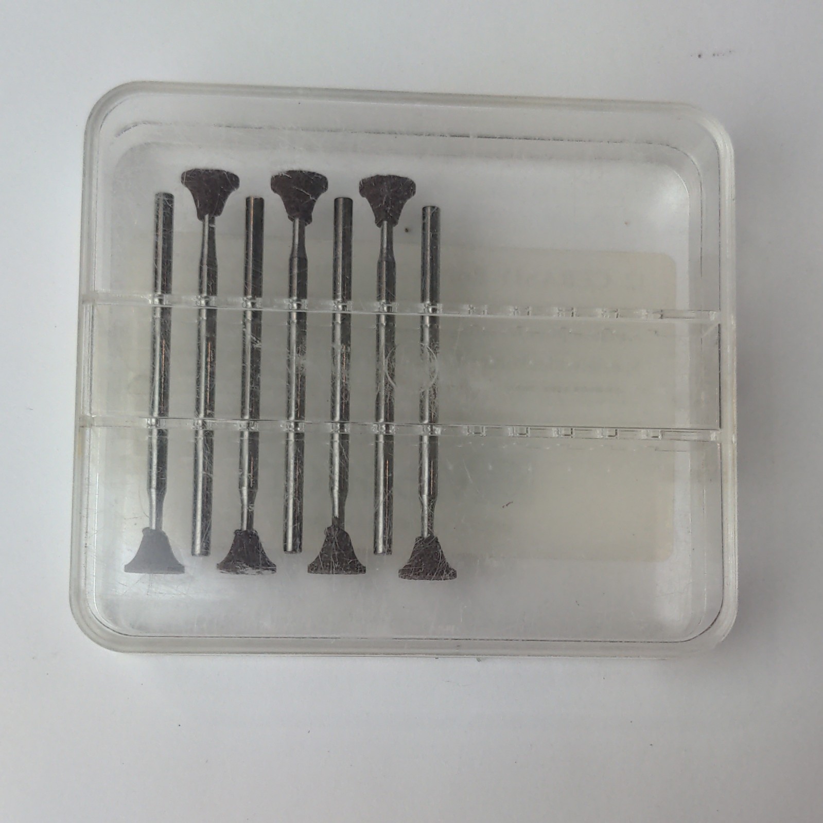 Metalor CERASIV Brown 2 Rubber Polishers HP Long Straight Shank (7 Pieces)