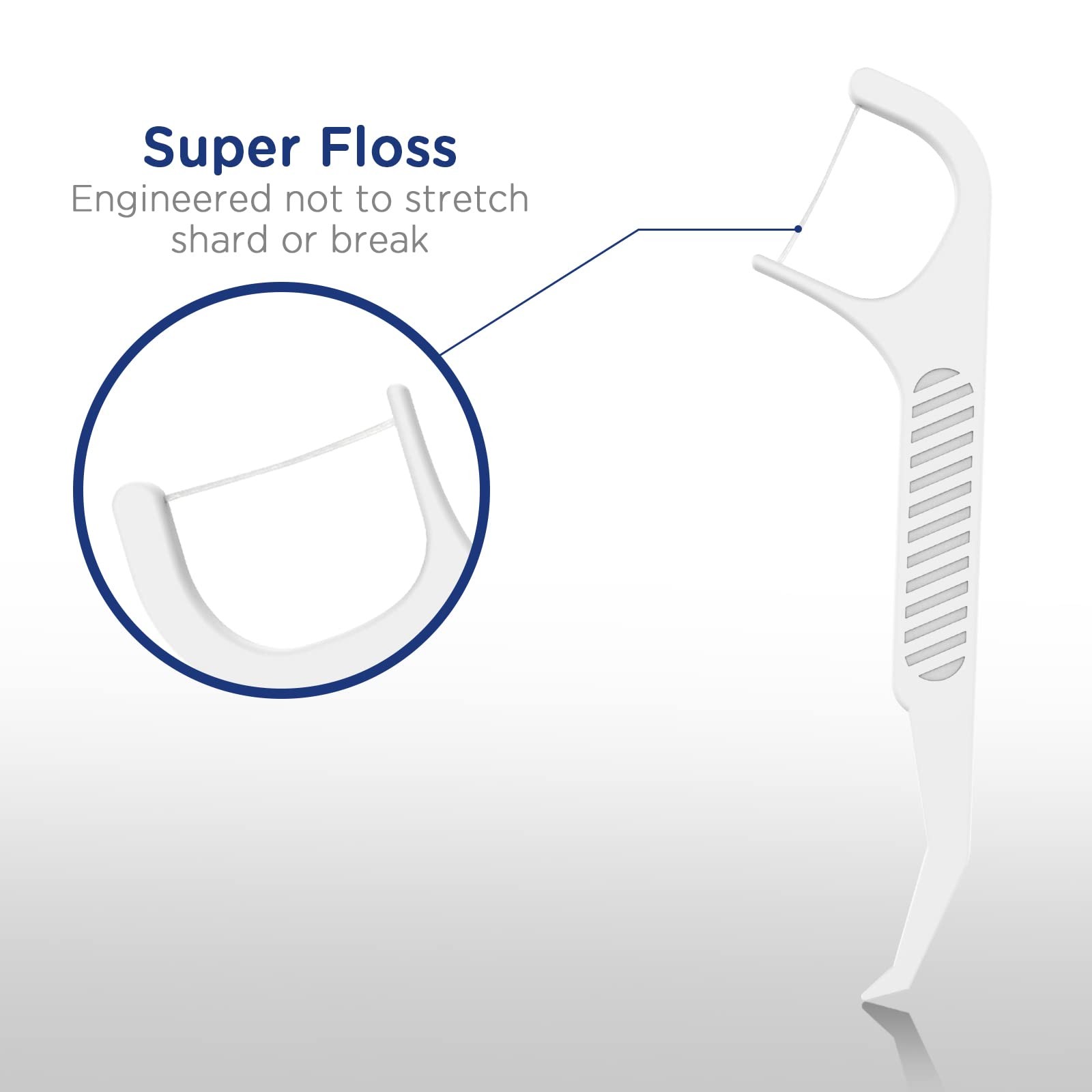 Fremouth Upgraded Orthodontic Flossers for 1 Count (Pack of 100), White