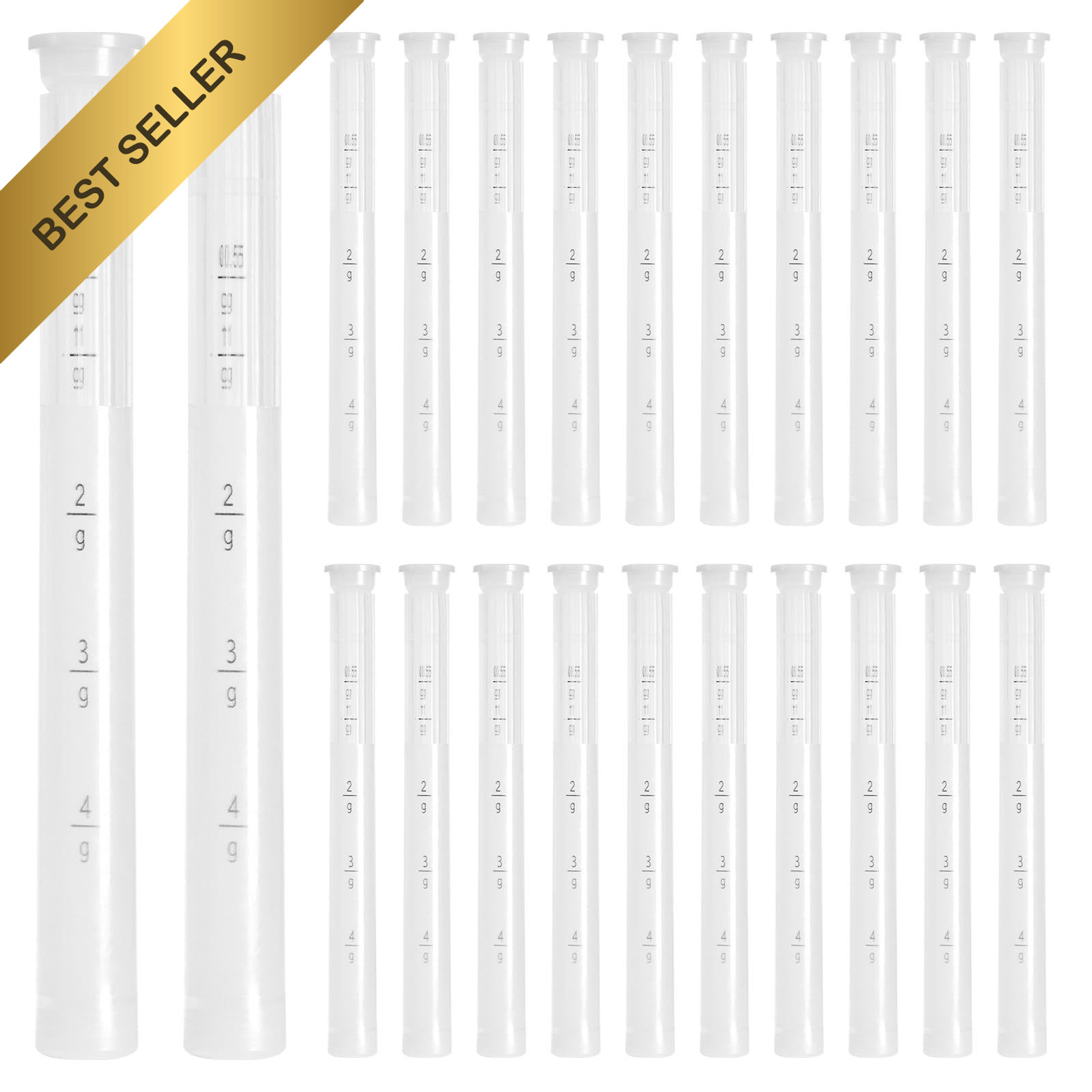 Dizzily 20 Pack Vaginal Cream Applicators Disposable OTC Gel Suppository Tool