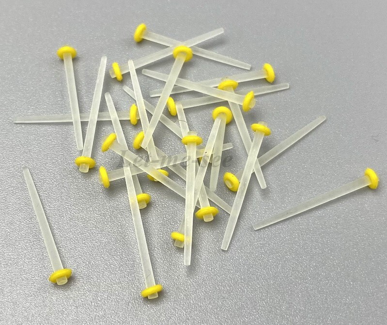 2000Pcs Dental Quartz Glass Fiber Post Teeth Restorative Screw Straight 4 Sizes