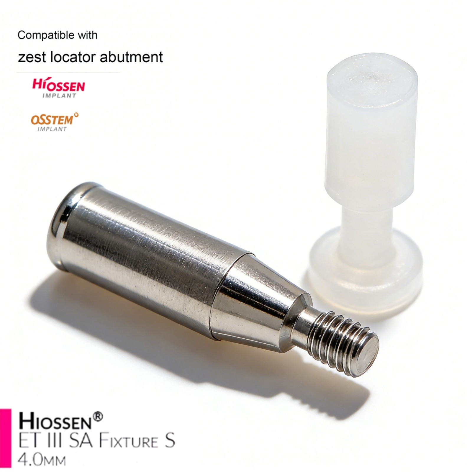Overdenture Attachment locator abutment For HIOSSEN ET SA Mini/Standard Platform