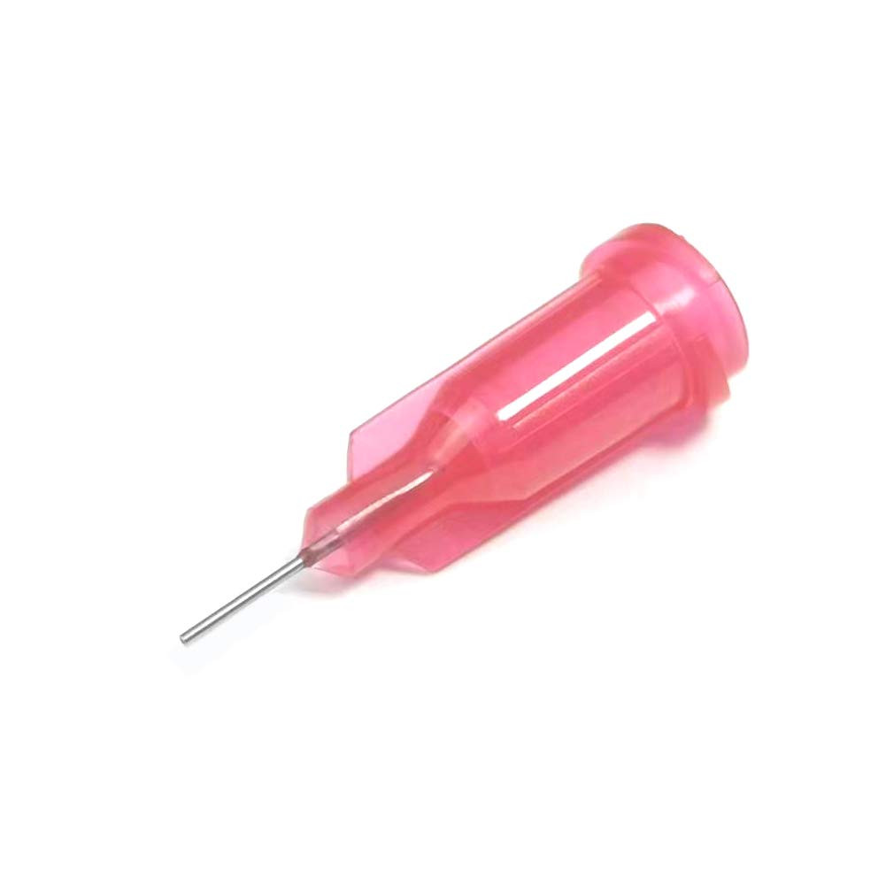 25 Gauge 0.25 Inch Industrial Micro Low-Viscosity Liquid Blunt Dispensing Needl