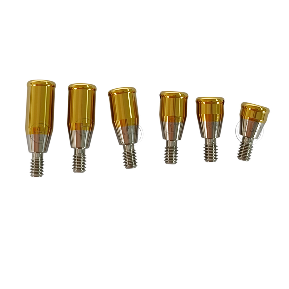 Locator abutment full set fit to Nobel Active RP platform D3.7mm GH1-6mm