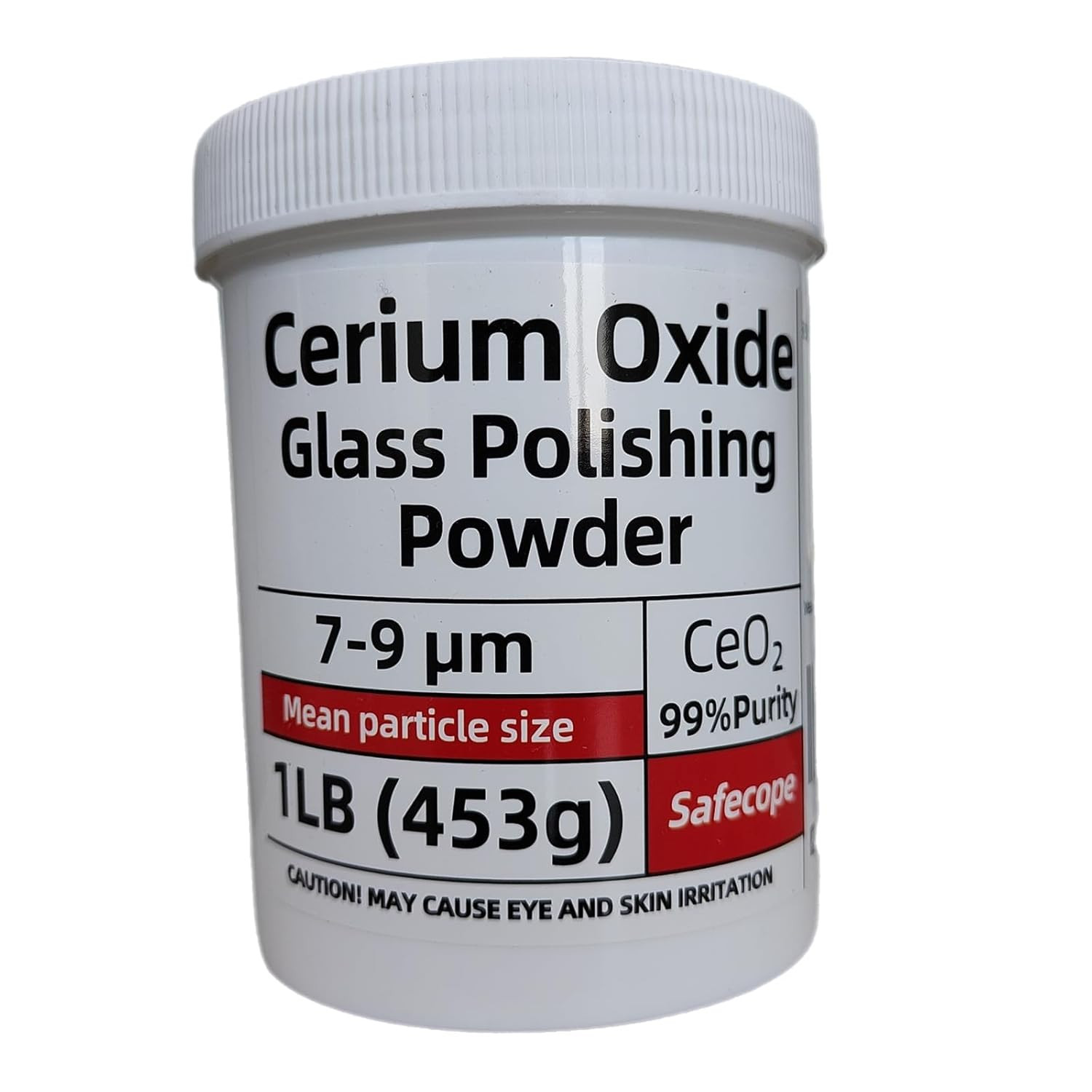 Cerium Oxide Polishing Powder 1 lb – 99% Pure for Glass Scratch Removal