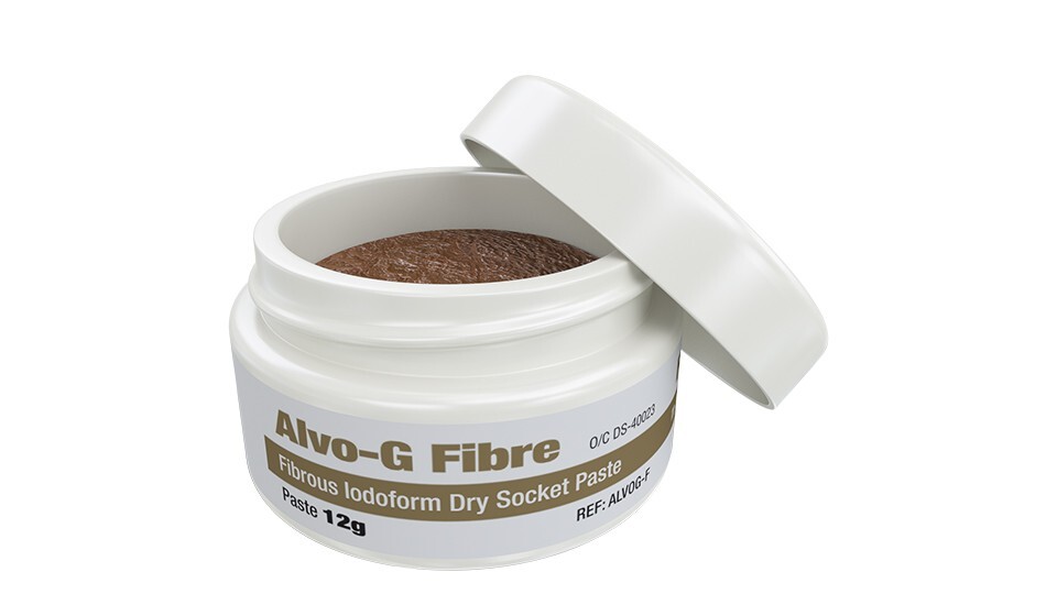 Alvo-G Fibre Fibrous Iodoform Dry Socket Post Extraction Paste 12g