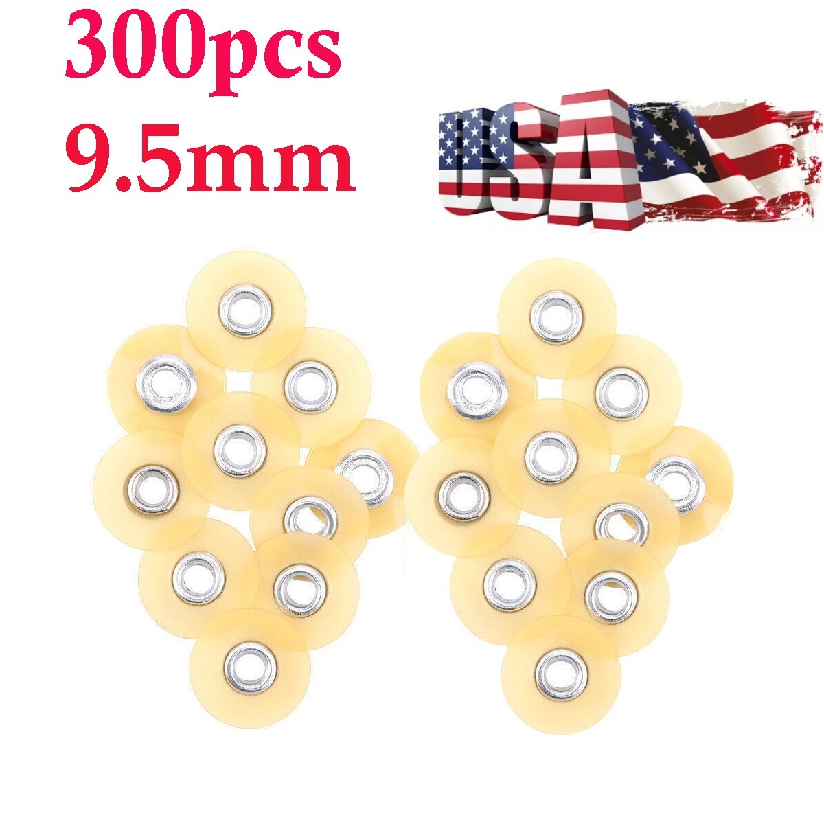 300pcs Dental Soflex Coarse Medium Superfine Composite Finishing Polishing Discs