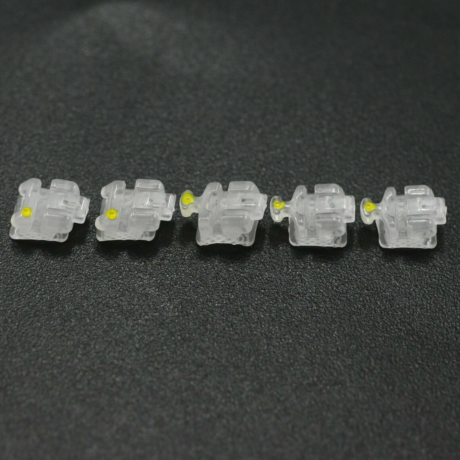 Orthodontic Damon Clear Self Ligating Brackets Ceramic Braces Roth MBT 022 345H