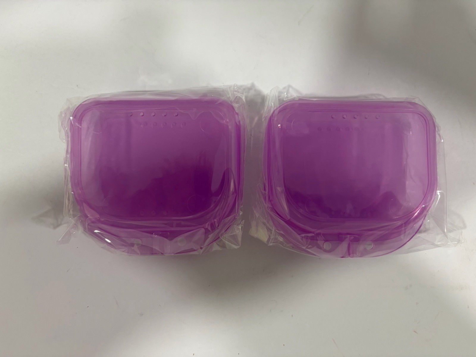 Denture Retainer Cases Dental False Teeth Mouth Guard Holder Travel Container