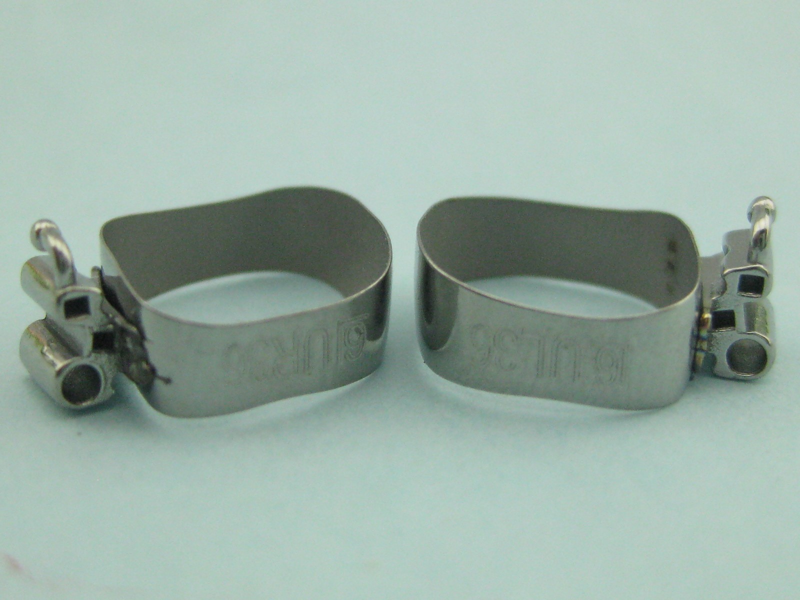 40Pcs Dental Orthodontic 1st Molar Band&Buccal Tube U3/L2 Non-convert. MBT .022