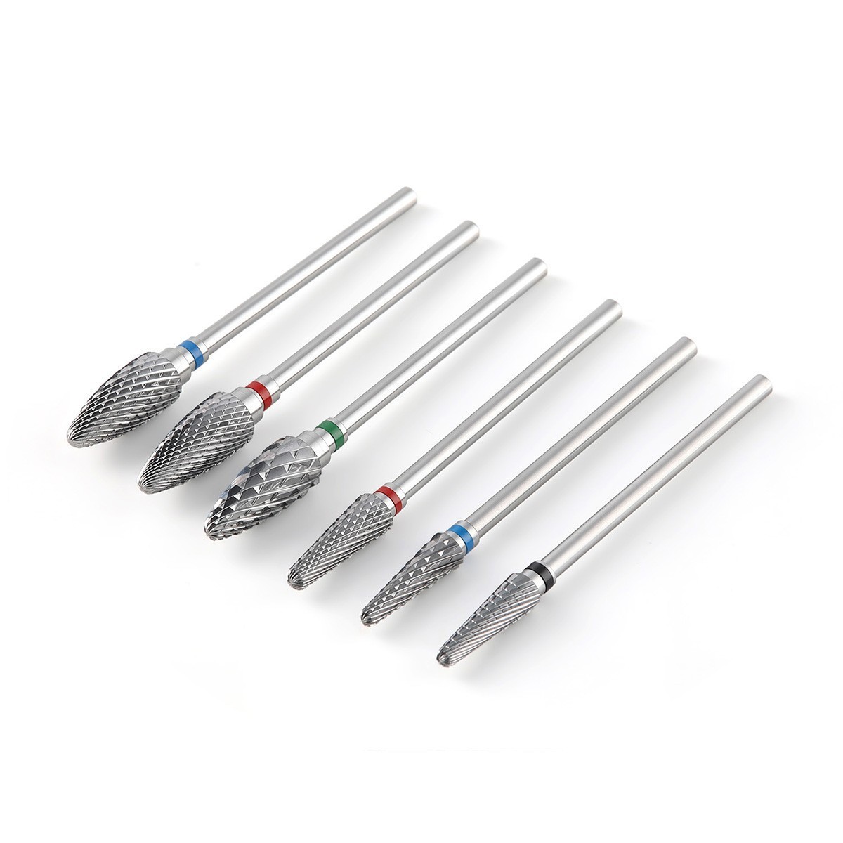 Dental Lab Tungsten Carbide Burs Steel HP 2.35mm Polishing Cutting Bur Low Speed
