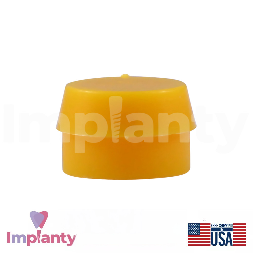 5x Dental Straight Ball Attachment Extra Soft Set Conical Connection NP 2.25mm