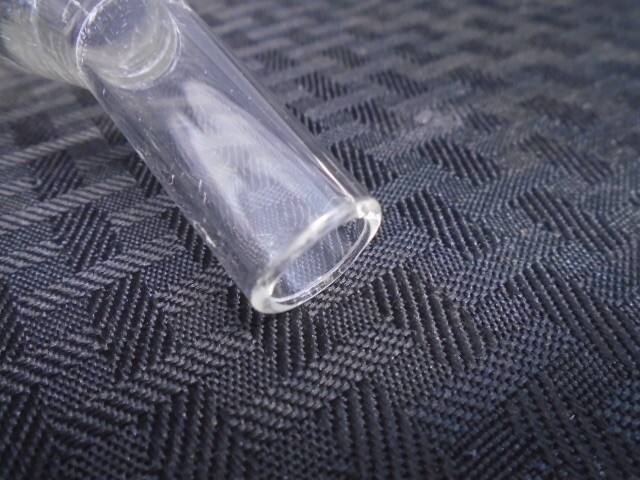 KIMBLE KIMAX Glass 75mm ID And 143mm ID Powder Filling Funnels 2/Pcs B